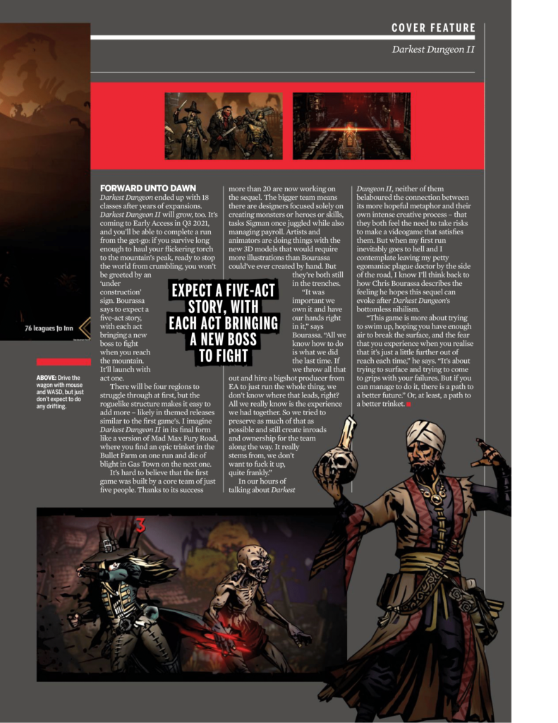 Подробности Darkest Dungeon II из нового номера PC Gamer 9