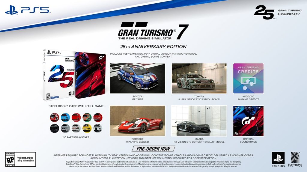 25-летие франшизы и подробности предзаказа Gran Turismo 7 1