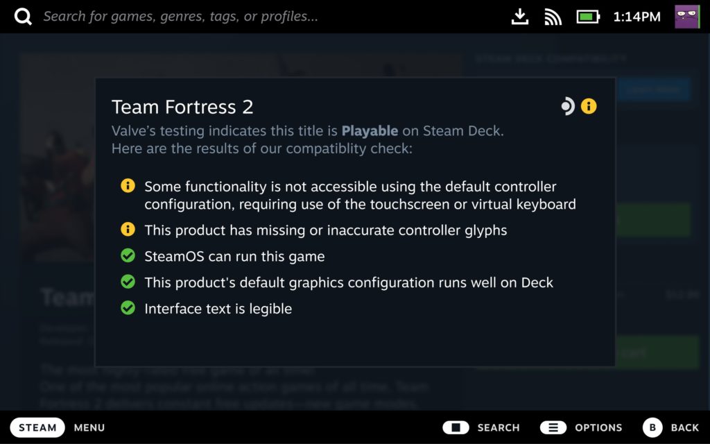 Valve представила категории совместимости игр из Steam со Steam Deck 3