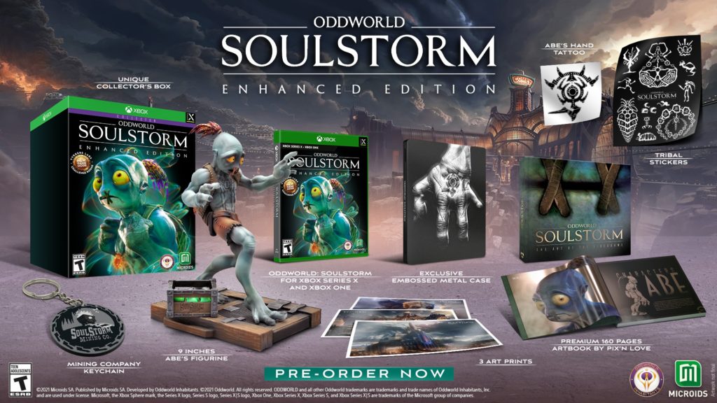 Oddworld: Soulstorm Enhanced Edition выйдет на PS5, PS4, Xbox One и Xbox Series X/S в ноябре 2