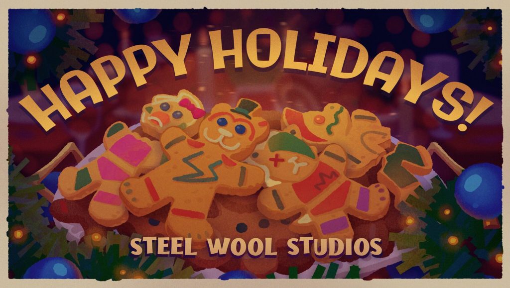 Подборка поздравительных открыток с грядущим праздниками от разработчиков игр 26